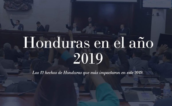 Los 12 hechos de Honduras que más impactaron en este 2019