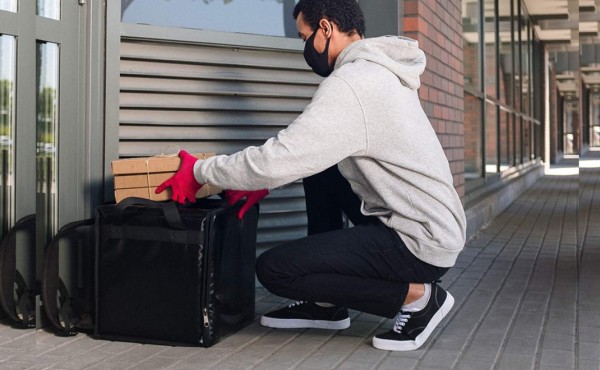 ¿Y si pido a domicilio, me contagio?