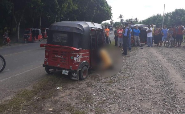 Matan al conductor de una mototaxi en Santa Rita, Yoro