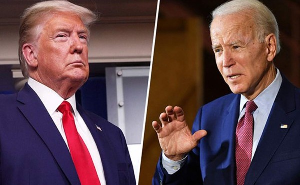 Trump y Biden se enfrentan en un debate de alta tensión en EEUU