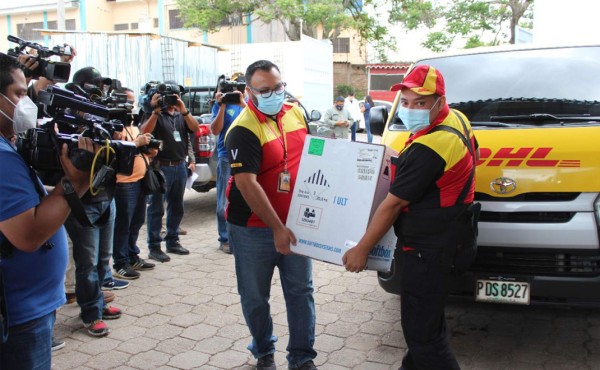 Llegan a Honduras más vacunas Pfizer contra el covid-19