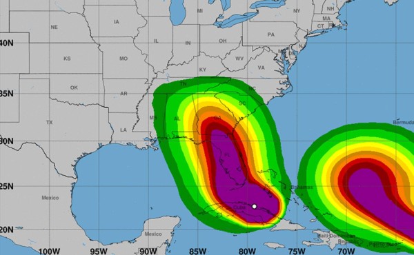 Poderoso huracán Irma está a horas de tocar Miami, Estados Unidos