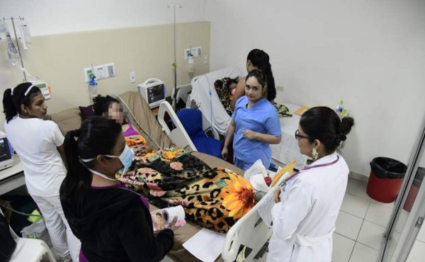 Se disparan los casos de influenza en menores en el hospital del IHSS