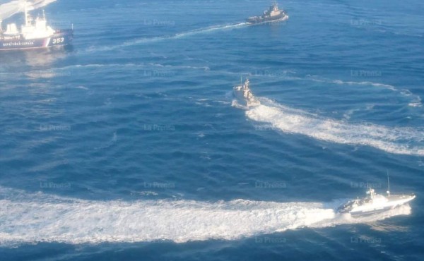 Países europeos del Consejo de Seguridad piden liberación buques ucranianos