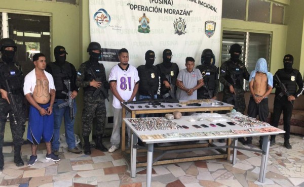 A través de Hormiga VI caen cuatro presuntos pandilleros en La Lima