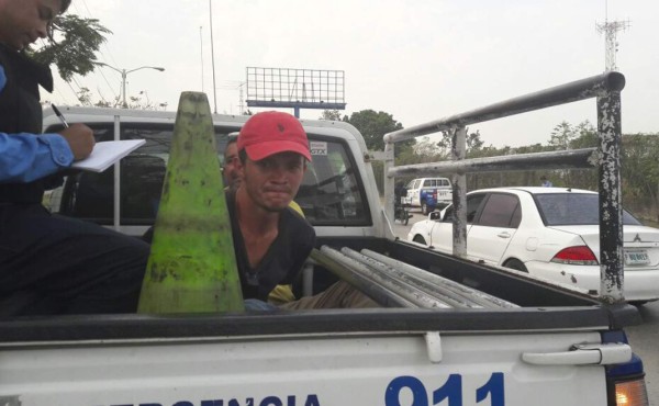 Capturan a supuesto robacarros en San Pedro Sula