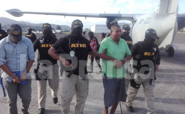 Capturan a tres presuntos narcotraficantes en La Mosquitia