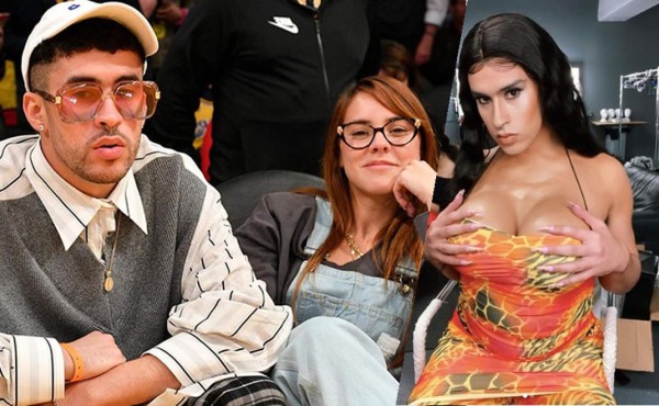 Vestido de mujer, Bad Bunny se come a besos a su novia