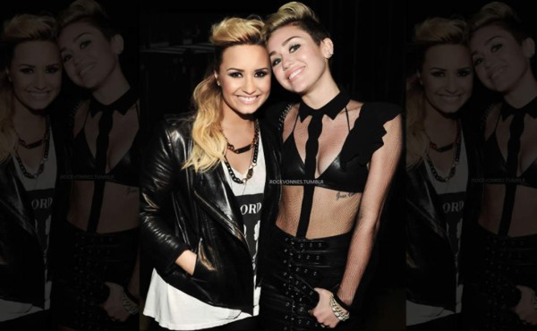 Terminaron. Demi Lovato ya no es amiga de Miley Cyrus