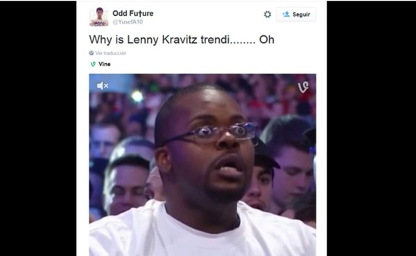 En memes el bochornoso incidente de Lenny Kravitz