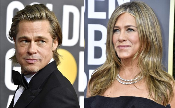 La reacción de Jennifer Aniston al ver a Brad Pitt ganar en los Globos de Oro 2020
