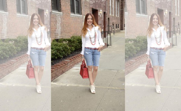 6 looks y una camisa blanca