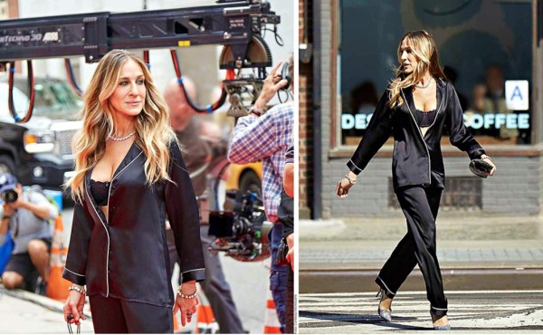 Vuelve 'Carrie Bradshaw' para campaña de ropa interior