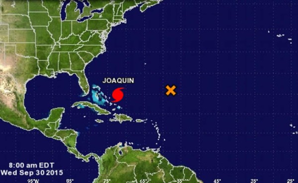 Joaquín se convierte en huracán cerca de las Bahamas