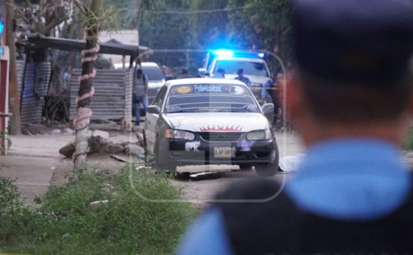 Acribillan a un taxista en la colonia 6 de Mayo de San Pedro Sula