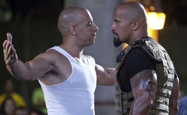 Separan por pleito a Diesel y 'La Roca'