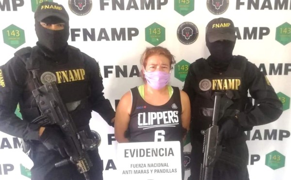 Capturan a 'La China' mientras cobraba extorsión en Tegucigalpa