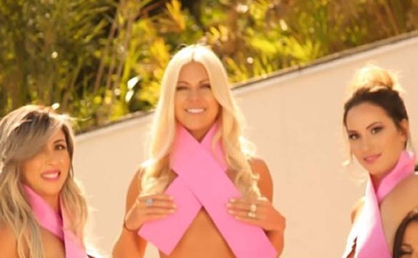 Miss Bumbum hace campaña contra cáncer de mama