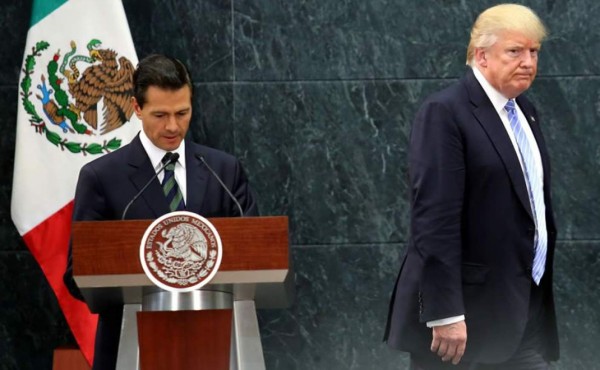 México no pagará el muro: Peña Nieto a Donald Trump