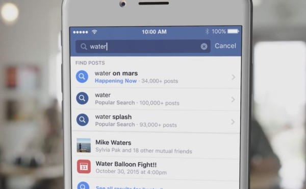 Facebook estrena buscador como el de Twitter