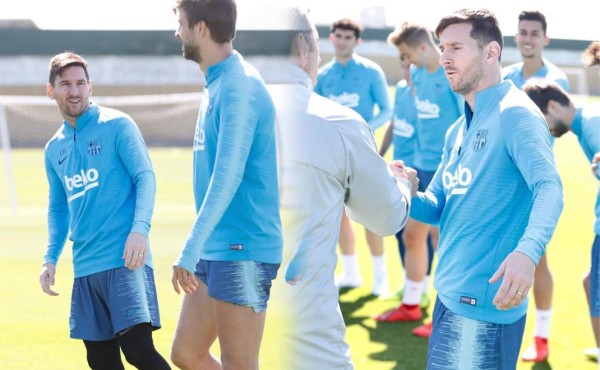 Messi se recuperó y jugará contra el Espanyol