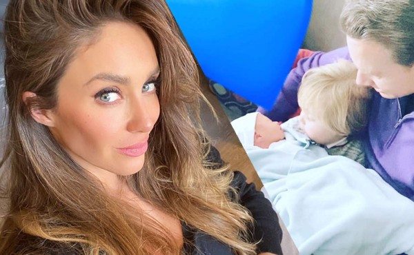 Anahí presume a su hijo Emiliano en las redes sociales