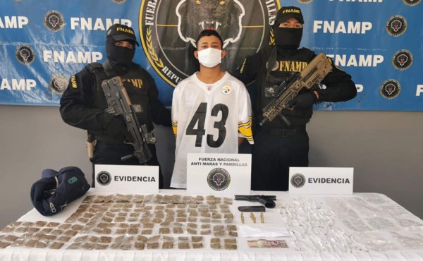 Capturan a 'El Maldito', supuesto gatillero y distribuidor de drogas de la MS