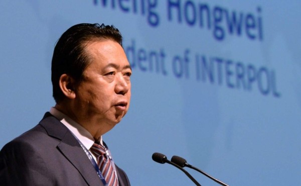 China acusa al expresidente de Interpol de aceptar sobornos