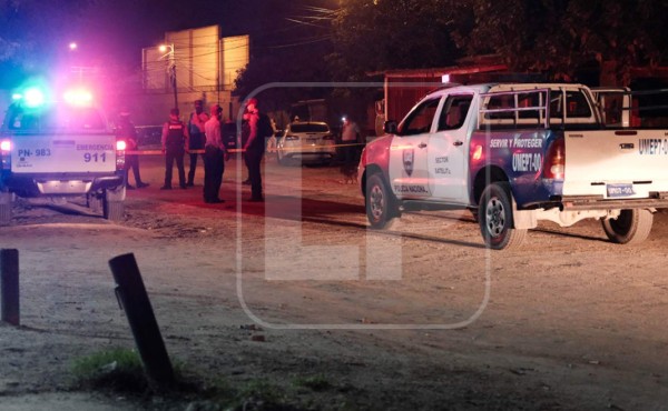 Identifican a los cuatro hombres tiroteados anoche en San Pedro Sula