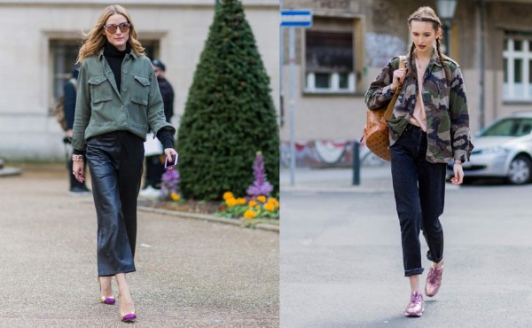 Entre verde olivo y el camuflaje