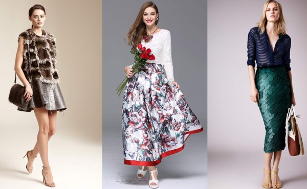 Las faldas de fiesta son toda una sensación