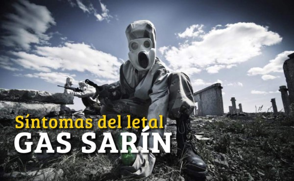 Interactivo: Así actúa el letal gas sarín en las personas