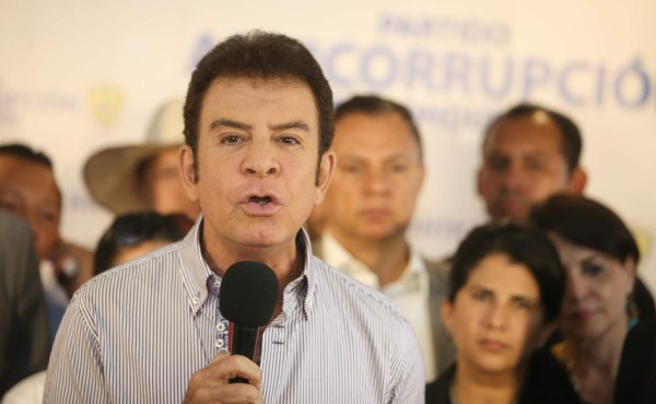 Nasralla sobre acusación de JOH: 'Lo que busca es desviar la atención”