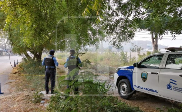 Encuentran cadáver de hombre en carretera vieja a La Lima