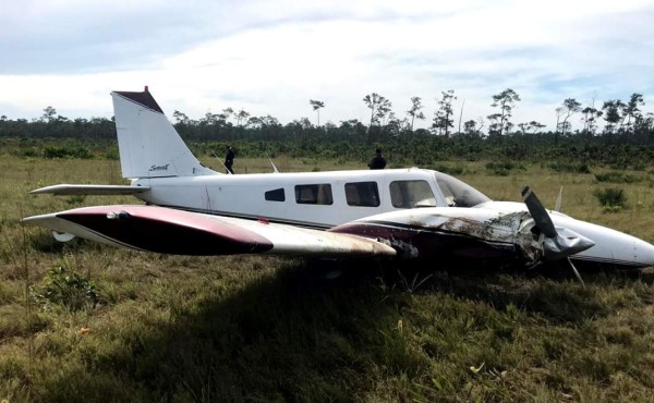 Encuentran una supuesta narcoavioneta en Gracias a Dios