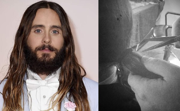 Jared Leto le dice adiós a su cabello y barba ¡Mira cómo luce!&nbsp;&nbsp;
