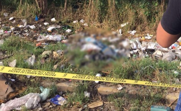 Hallan un cadáver en un saco de mezcal en La Lima, Cortés