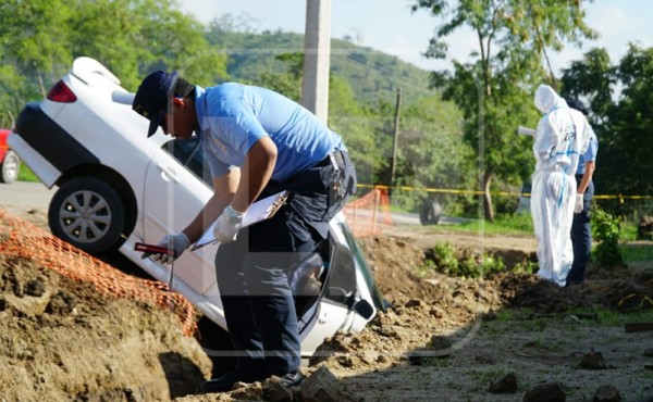 Acribillan a conductor de taxi en carretera a Ticamaya de San Pedro Sula