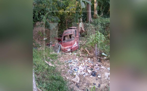 Un muerto y cinco heridos deja accidente vial en La Ceiba