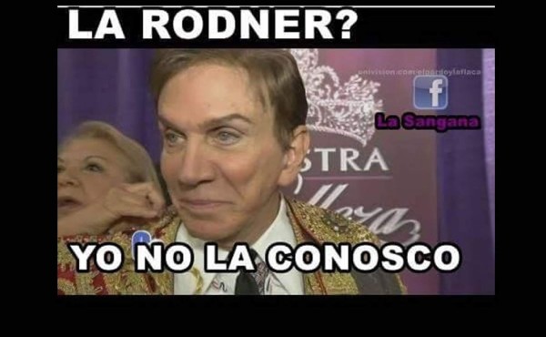Memes critican a Rodner Figueroa