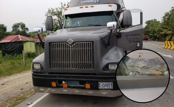 Decomisan cabezal con más de 120 kilos de cocaína en frontera con Guatemala