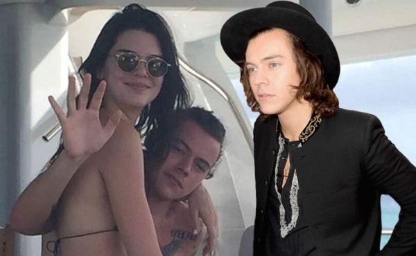 Revelan fotos íntimas de Kendall Jenner y Harry Styles