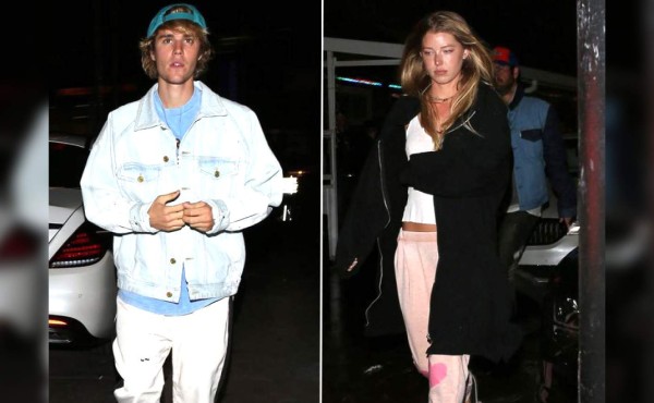 Otra vez: Una rubia consuela a Justin Bieber