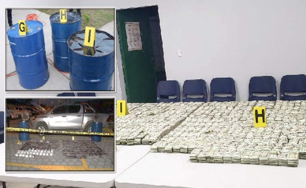 Nicaragua decomisa 4.7 millones de dólares ligados al narcotráfico