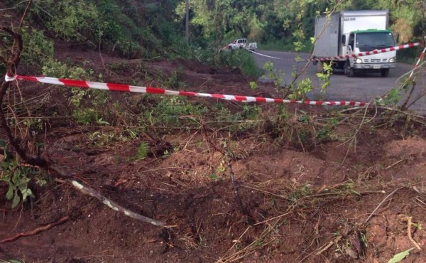 Lluvias causan daños en el occidente de Honduras