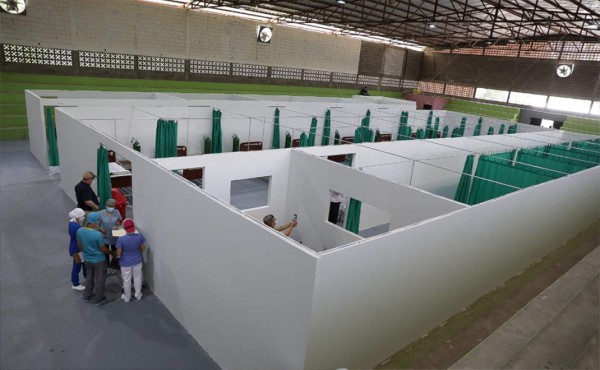 Inauguran centro de triaje para pacientes COVID-19 en Comayagua
