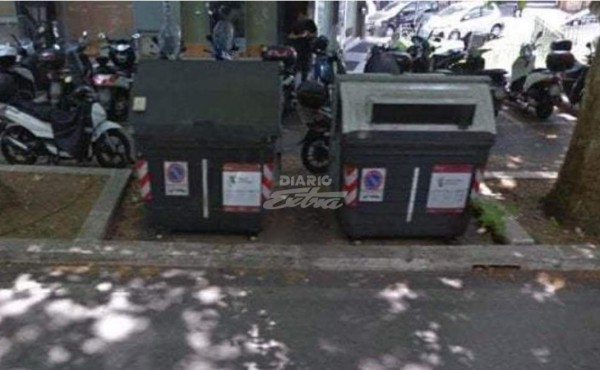 Hallan dos piernas de mujer en un contenedor en Roma