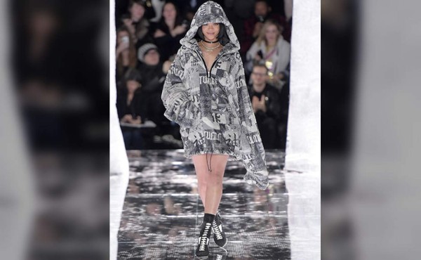 Rihanna triunfa en la pasarela de Nueva York