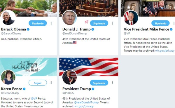 Melania desafía a Trump al seguir en Twitter a su 'peor enemigo'