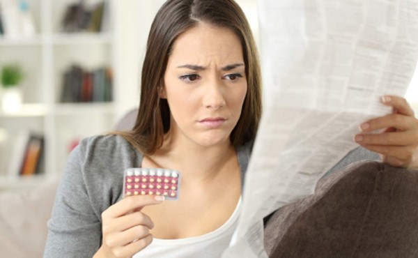 Teme que la engorden las pastillas anticonceptivas